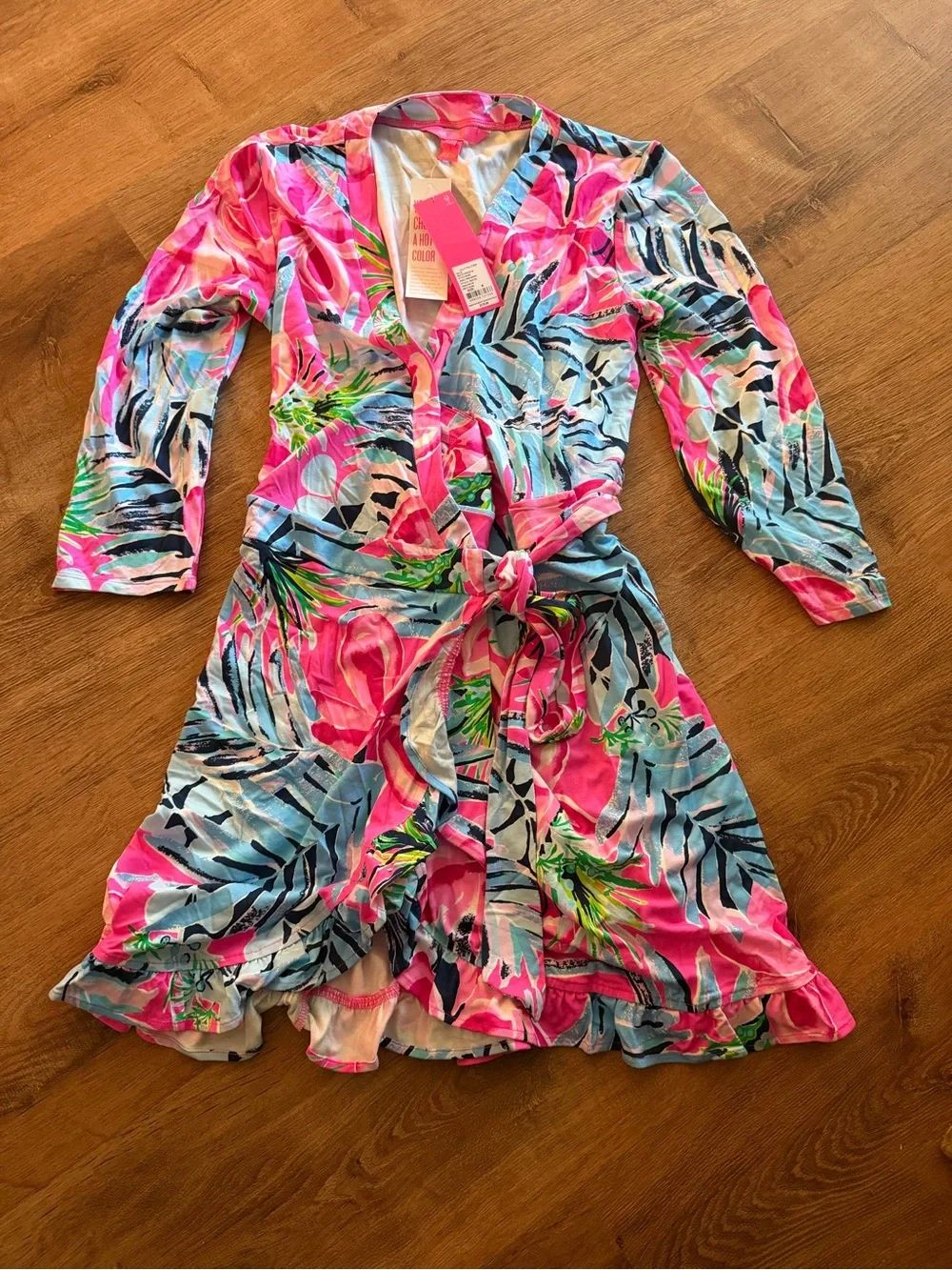 Lilly Pulitzer Jessalynne Romper Cockatoo Pink Pretty in Pink Tropical NWT